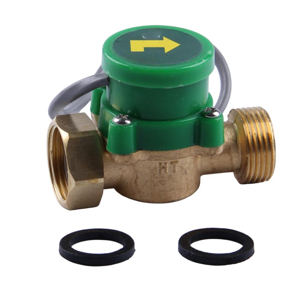 

120W Water Flow Switch Sensor For Automatic Pump Control 220V 1A 6 Points HT120 Flow Switch External G3/4 Thread Accessories China Mainland