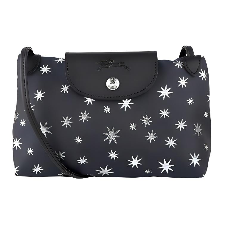 New LONGCHAMP Le Pliage Fabric Dumpling Bag, Handbag, Shoulder Bag, Crossbody Bag Men's Black 1061437729