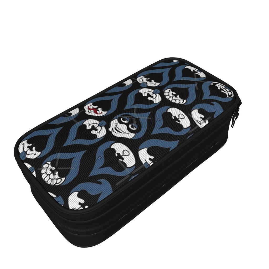  Lancer Face  Pen Box Double Layer Large Capacity  School Supplies  Pencilcase Suprise Gift