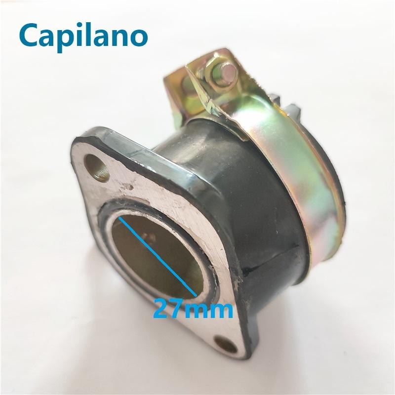 Motorcycle Scooter Carburetor Intake Manifold Interface Joint Boot for 250cc CF250 CN250 GY6-250 Scooter ATV Quad Go Kart 172MM