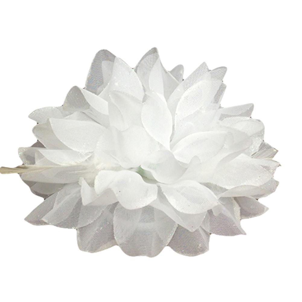 Bröllopsfest Blomma Pannband Elastisk Nål Hår Armband Corsage Dekor