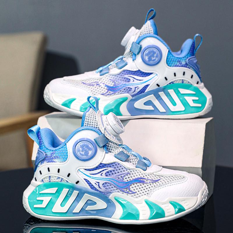 Classmates Children's Running Girls 2025 Spring and Autumn New Basketball Shoes Medium and Older Children's Mesh Breathable Sneakers Girls