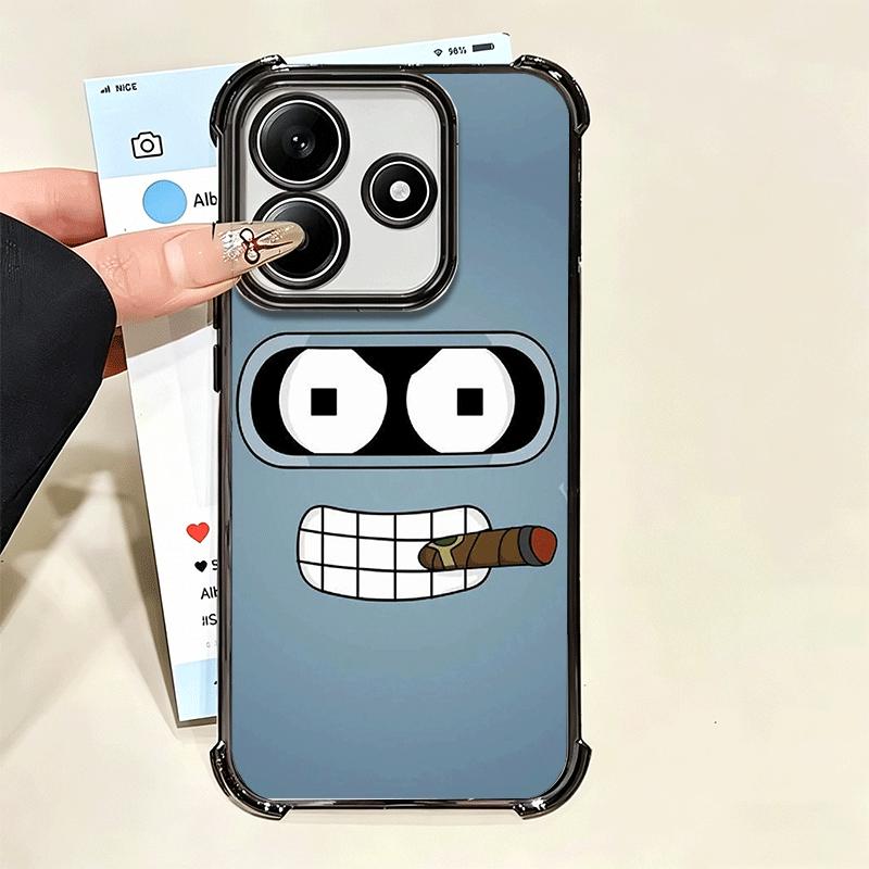 Cartoon Funny F-Futuramas Soft Phone Case For Xiaomi Poco X7 X8 Pro Max X6 X5 X3 F8 Ultra F7 M8 M7 M5S Redmi 15C 15A 15 14C 13C