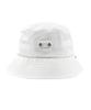 Jangeulang White Basic Bucket Hat