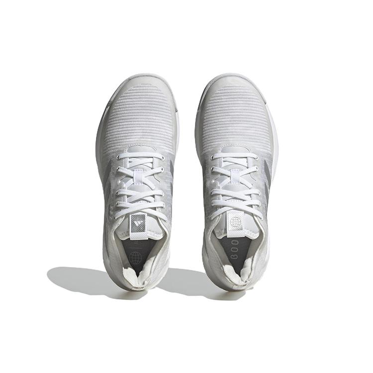New Crazyflight Women's Adidas 'White Silver Metallic' Women's HR0635