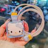 Hello Kitty Ochranný kryt na nabíjecí a datový kabel pro Apple iPhone 18/20W nabíjecí chránič proti zlomení, sada navíječů datového kabelu