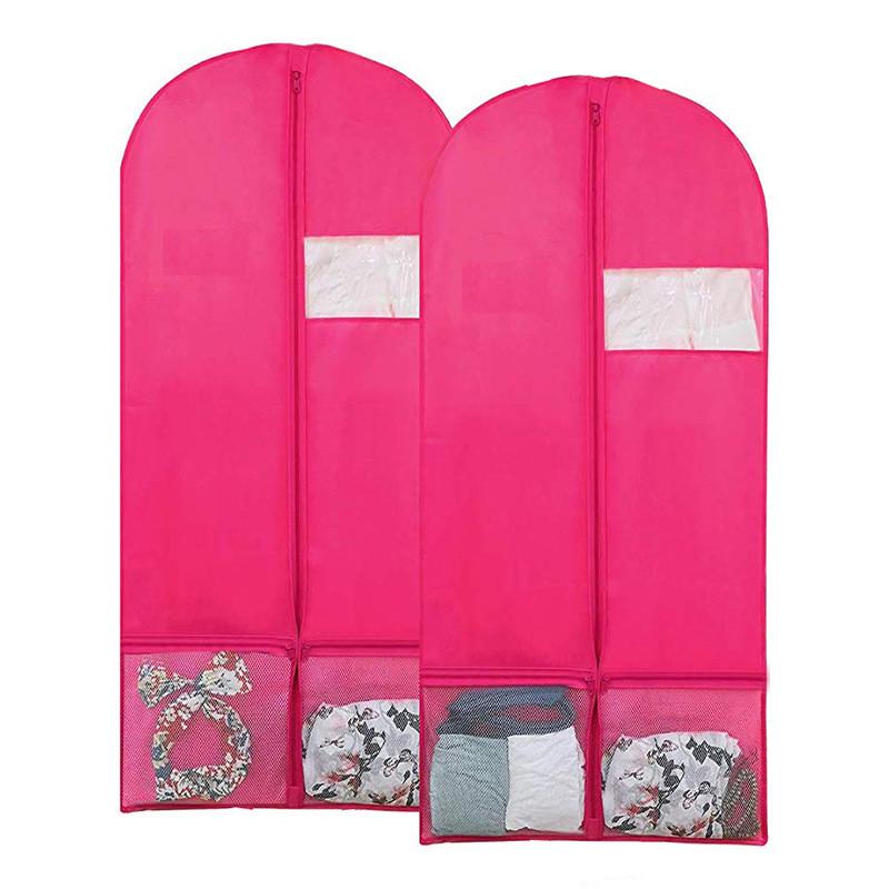 Modern Polyester Garment Bag With Dustproof And Moistureresistant Features For Wardrobe Organization