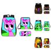 Incredibox Sprunki Pattern Backpack Shoulder Bag Pencil Case Three Set Piece