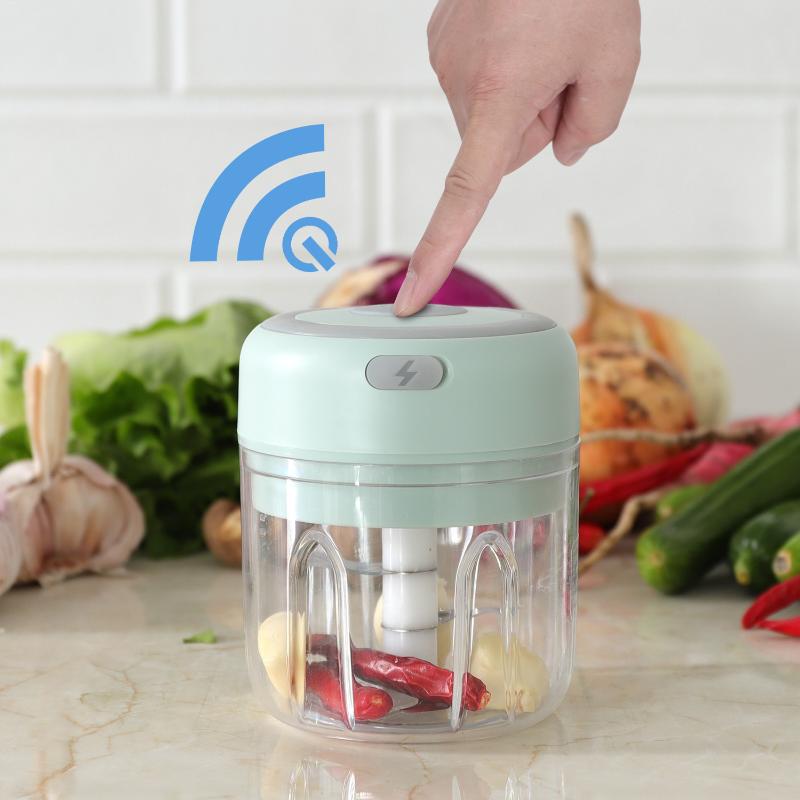 

Mini Garlic Chopper, Electric Food Processor, Garlic Mincer Portable Processor for Chop Meat Onion Ginger Vegetable Pepper Spice