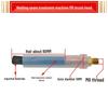 Stainless Steel Weld Cleaning Brush Head - M6/M8/M10 Durable Electrolytic Brush Accessory