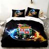 FC Porto 3pc set Perfect for bedroom use Comfortable bedding set includes a duvet cover and two pillowcases Ideal birthday or Christmas gift
