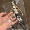 Anime Attack On Titan Levi Cosplay Plüschpuppe Körper Draht Skelett Action Stoffpuppen Zubehör Ornament Geschenke 28cm