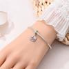 Original Charms Copper Flower-Based Plants Insect Pendants Beads Fit Bracelet Women Jewelry Making Diy Gift
