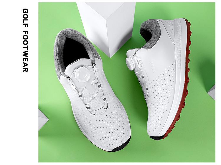 Men's Waterproof Spikeless Golf Shoes - Anti-Slip, Breathable Summer Style