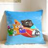 Pillow Cover Decorative T-Talking T-Tom And F-Friends  Vintage Pillow Case For Sofa Bedroom Home Decor Pillowcases
