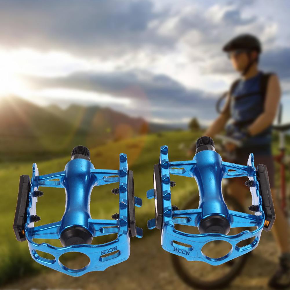 Pedal de Liga de Alumínio de 4 Cores para Bicicleta Mountain Bike Bicicleta de Estrada