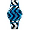Swatch BLUZAG NEW GENT Watch SUOS111, Officially Imported, Blue