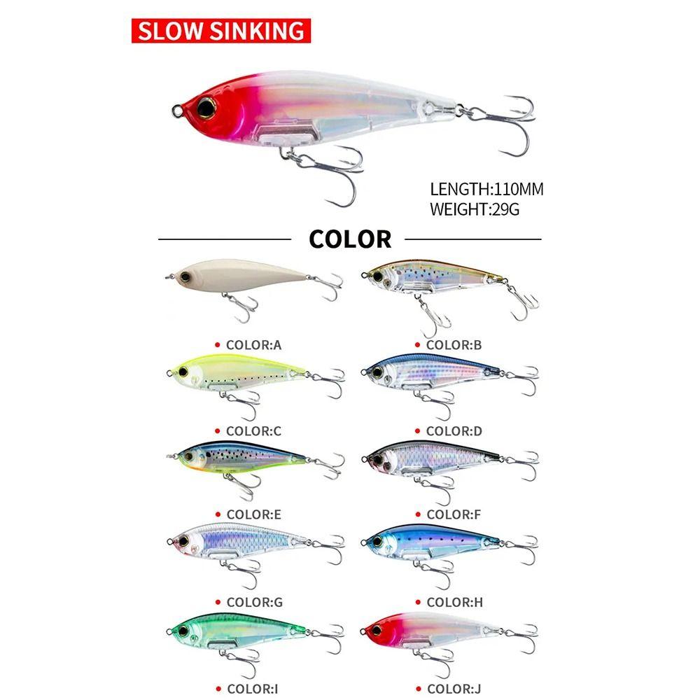 Wobbler Bass Minnow Lure 110mm 29g Fishing Bait 2024 Artificial Bait  Fishing Tackle