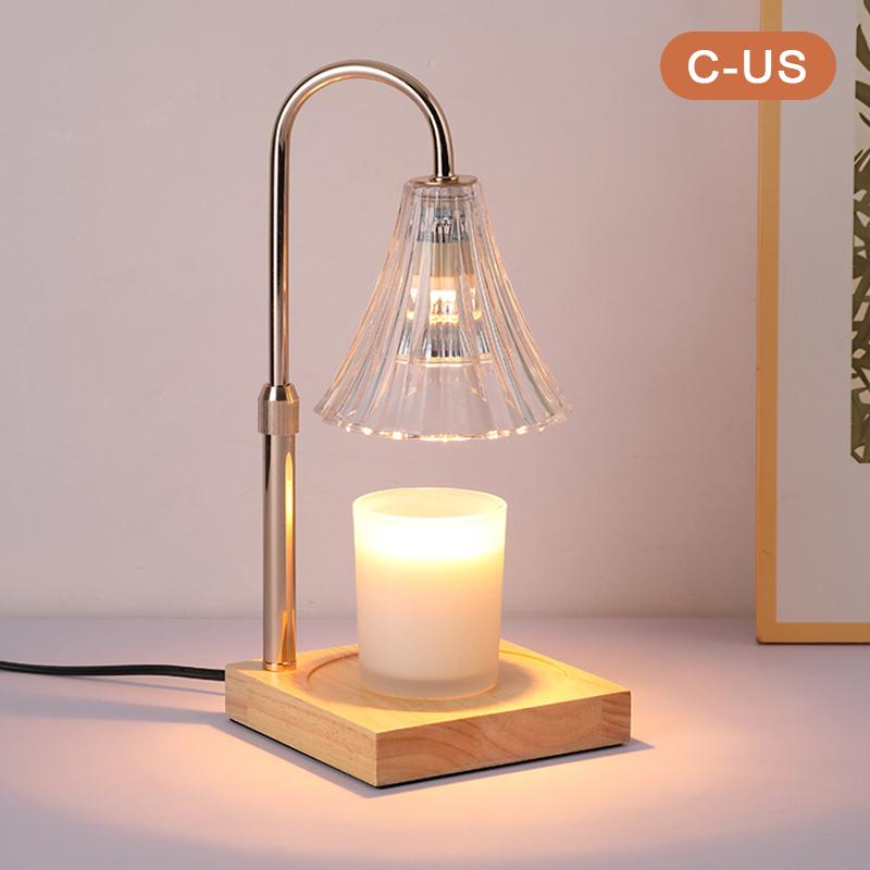 Candle Warmer Lamp Retro Melting Wax Lamp Led Lamp Dimming Aromatherapy Table Lamp For Bedroom Home Decor