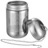 Ultra Fine Mesh Strainer Stainless Steel Stew Cage Diffusers Tea Infuser Silver