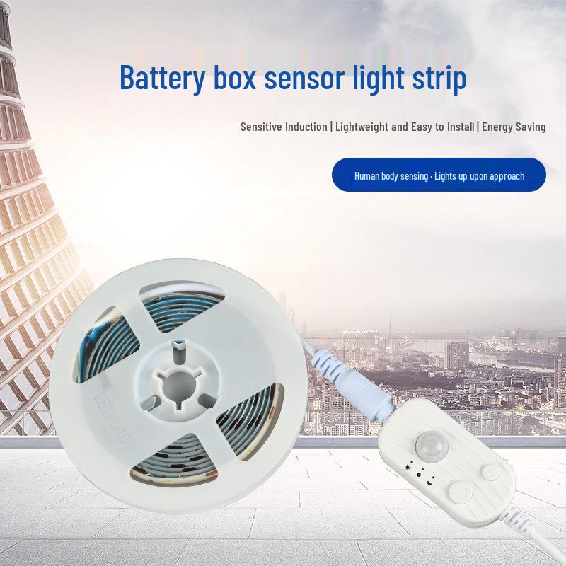 Smart Motion Sensor LED Night Light Strip with USB Charging