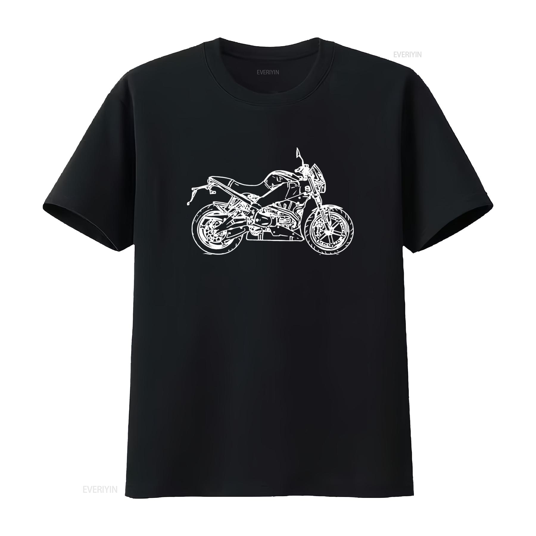 

2010 Buell Lightning Xb12S Premium Motorcycle Art T shirt for vintage Washed designer clothes Slightly streetwear Stretched 4XL