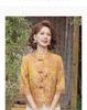 Mom's Elegant Seven-Sleeve Summer Shirt - 2026 Chinese National Style for Middle-Aged Women
