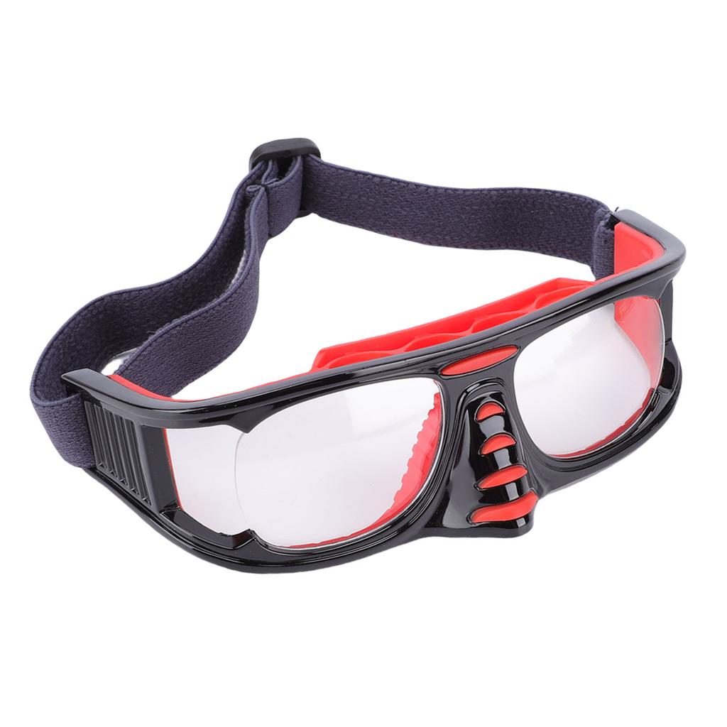 Sport Goggles Anti Fog Scratch Proof Lens Sport Security Goggles with Adjustable Strap for Basketball Cycling Running