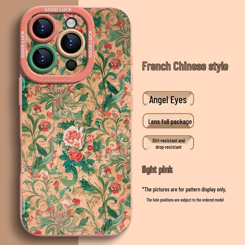 

Мультяшный чехол для телефона в китайском стиле для iPhone 12/13/15 Pro и нового 16/16 Pro Mini 7 Plus/8 Plus