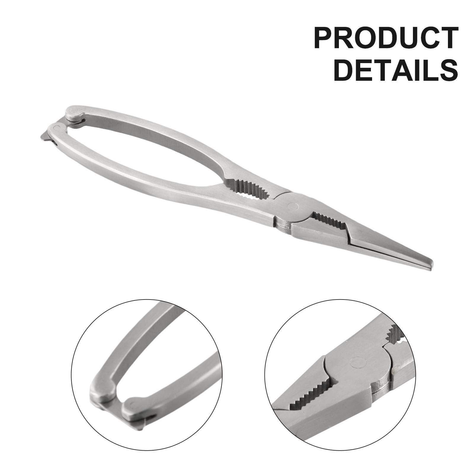 Crab Pliers Seafood Tool Clamp Pliers Seafood Tool Pliers Tool 190*38.5mm Accessories For Crab Peel Shrimp Lobster