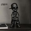 Cappellino da Baseball Statua Scheletro Stile Street Hip-Hop Statuetta, Statua Figura Decorativa Stampata in 3D, Scultura Cool per Decorazione Scrivania Casa Ufficio