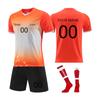Personlig skjortesett for menn jenter med navnenummer Spesialtilpassede fotballdrakter for gutter treningsdress