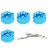 5MM Wheel Hex, Pins Fit for   1 14 144001 Ruote Bianche Mount Hubs Nut with Kit   RC CarBlue 1266B