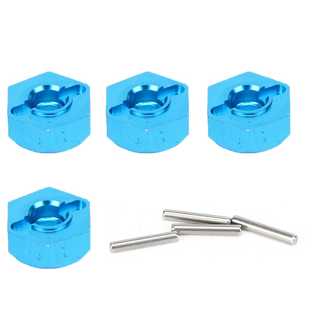 5MM Wheel Hex, Pins Fit for   1 14 144001 Ruote Bianche Mount Hubs Nut with Kit   RC CarBlue 1266B