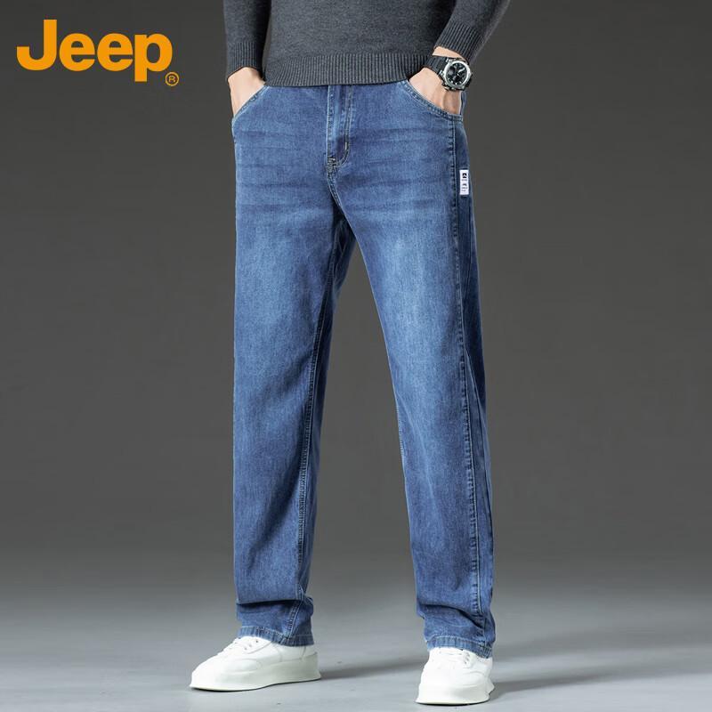 

Jeep Мужские джинсы свободного прямого кроя 33