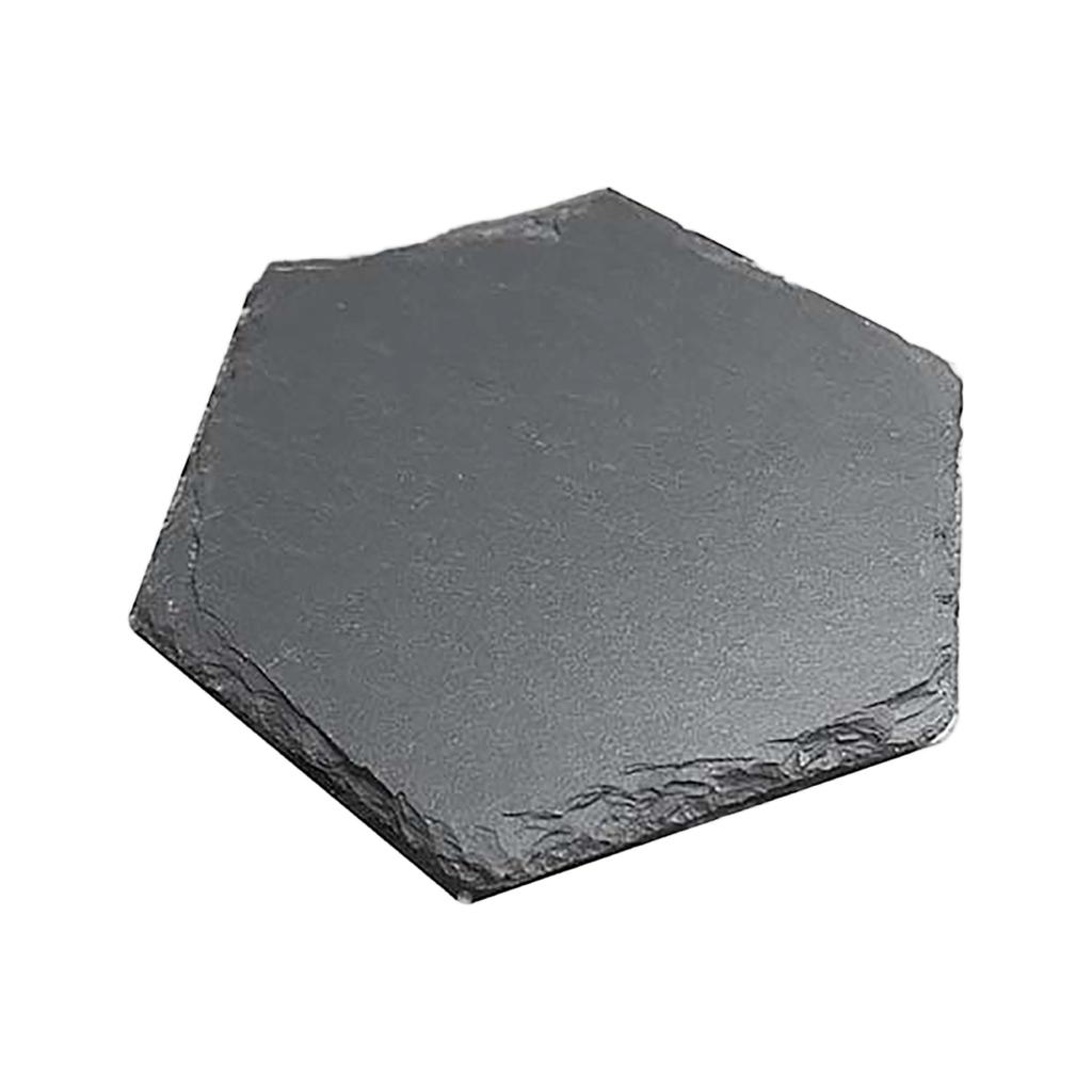 Natural Stone Coasters Set Round and Square Heat Resistant Mats for Kitchen Table Protection and Drinkware Placement
