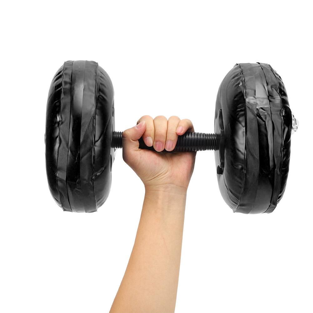 Woman Fitness Portable Water Filled Dumbbell Arm Muscle Training Home Shaping Equipment