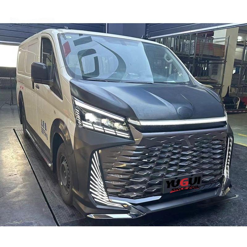 Compatible with Toyota Hiace Luxury Edition GranAce; Upgradeable To LM350 Kaiser Crown Style.