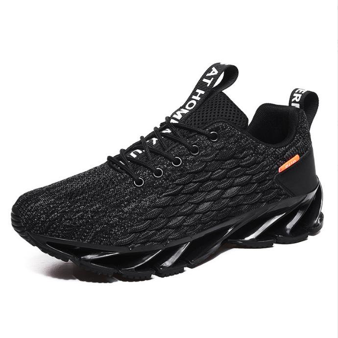 Large size fly-woven shoes mesh student sports running shoes 39