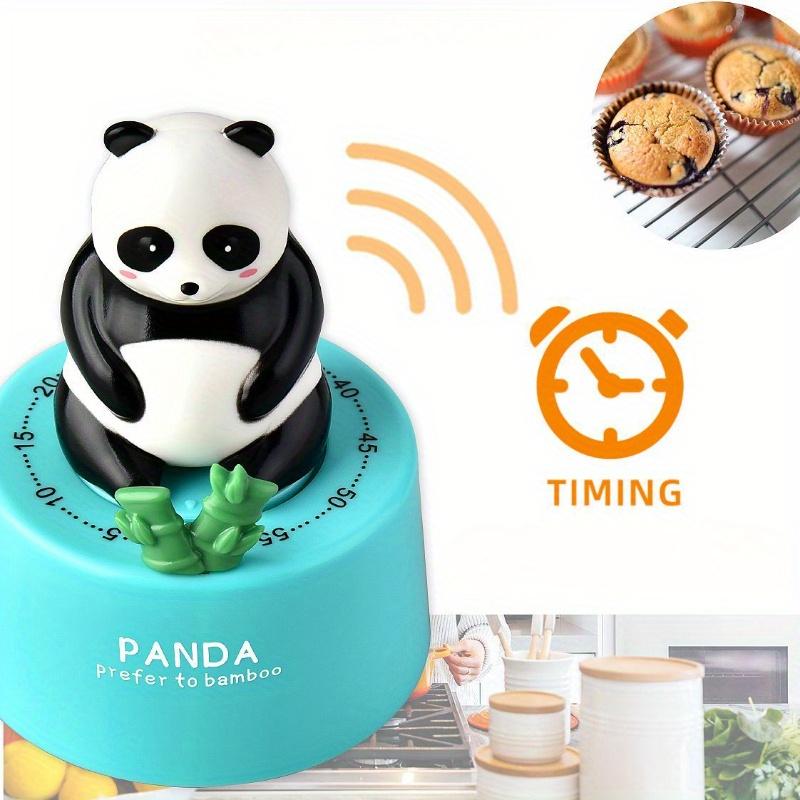 Adorable Pink Bunny Kitchen Timer Durable ABS,Magnetic Fridge Attachment,Cute Animal Design with Hour Minute Display,Ideal for Cooking Study Reminders