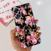 For OPPO A60 4G Case CPH2631 Cute Cat Cartoon Transparent TPU Silicone Soft Slim Cover For OPPO A60 A 60 OPPOA60 2024 Bumper New