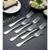 Abendgabeln 6 Stück, Edelstahl 20cm Gabeln Besteck, Tafelgabeln Set von 6