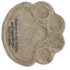Pet Memorial Stone Synthetic Resin Weatherproof Pet Tombstone for Died Pets Outdoor