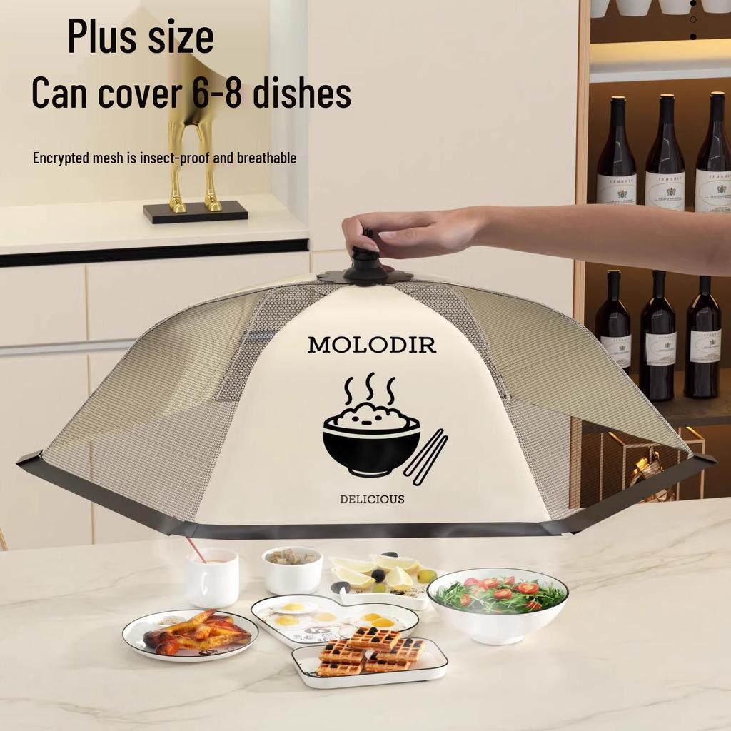 2025 Foldable Dustproof Food Cover for Dining Table