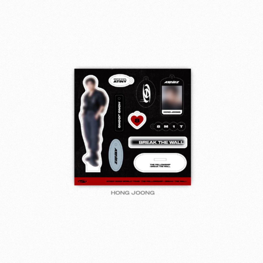 

Предзаказ ATEEZ БРАТСТВО: BREAK THE WALL ASIA Акриловый набор HONG JOONG