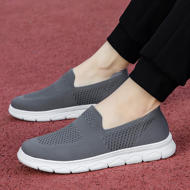

39-45 Large Size Foreign Trade 2024 New Men s Shoes Elderly Shoes Sleeve Large Women s Shoes Mom Shoes Middle-aged Stepping 45 темно-сірий
