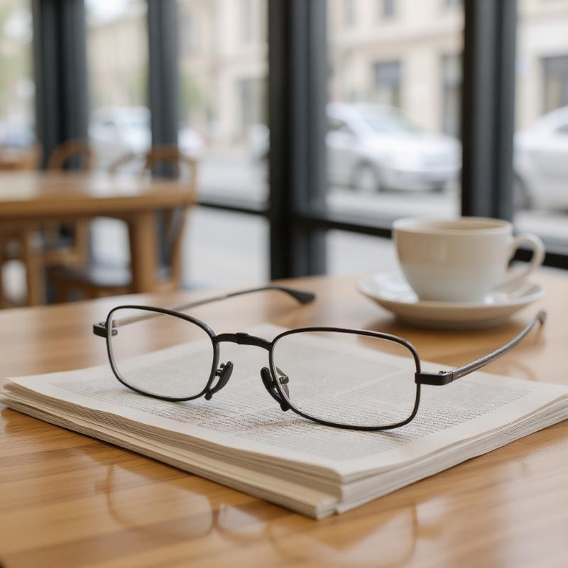 Foldable Reading Glasses +1.00 To +4.00 Strength Men Women Anti Blue Light Farsightedness Eyewear With Case