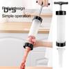 1 Set Lightweight Sausage Stuffer Machines Portable Effective Homemade Sausage Syringe Tools