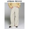 UR 2025 Women's Corduroy Wide-Leg Casual Pants