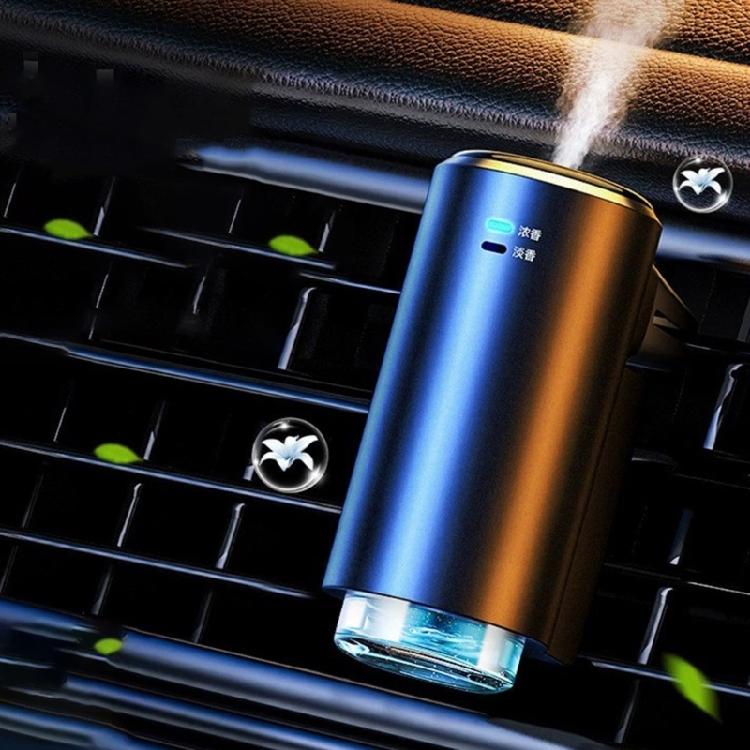 Leiser Auto-Lufterfrischer Lüftungsklemme Wiederaufladbare Batterie Elegantes Design Automatische Einstellung Auto-Luftzerstäuber